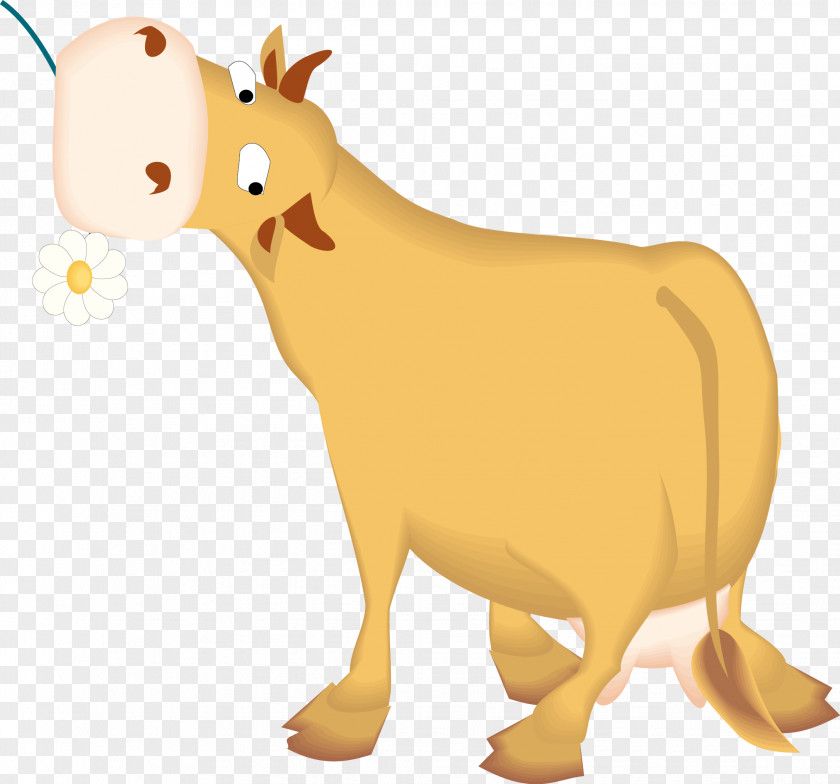Cow Vector Cattle Animation Child PNG