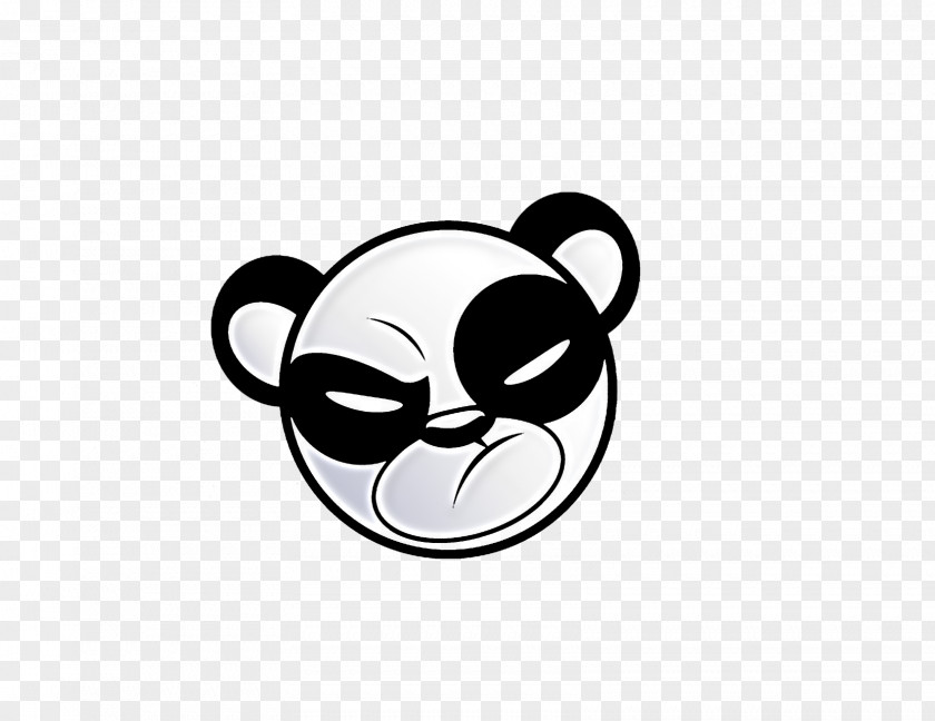 Dj Producer Giant Panda Logo Envato PNG