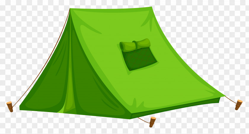 Green Tent Clipart Picture Camping Clip Art PNG