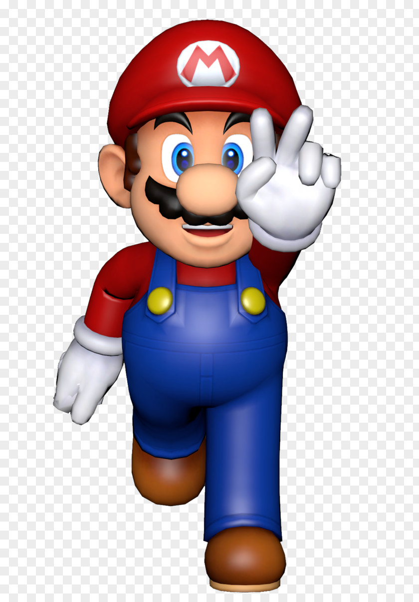 Here We Go Mario Digital Art Super 64 Game Illustration PNG