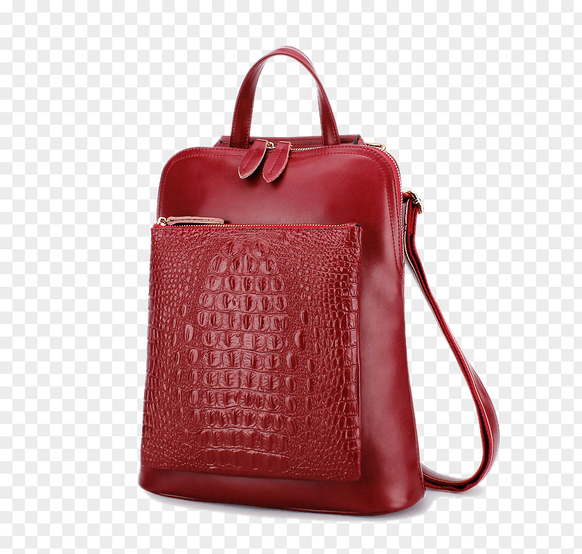 Alligator Backpack Crocodile Handbag Leather PNG
