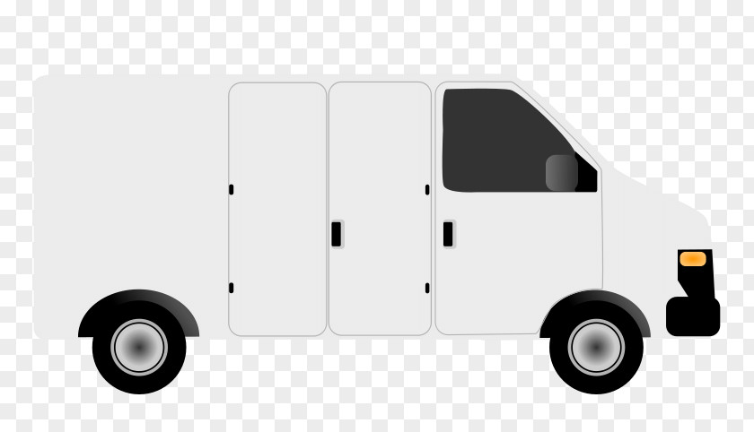 Car Minivan Volkswagen Type 2 Ford Transit Courier Clip Art PNG