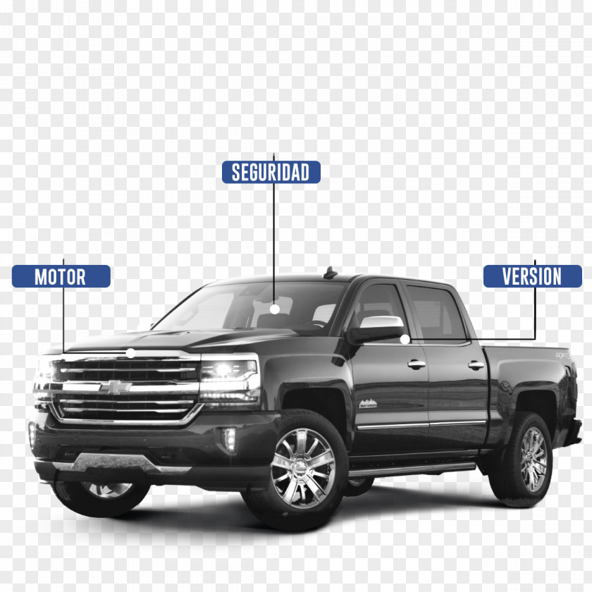 Chevrolet 2018 Silverado 1500 2017 Car Pickup Truck PNG