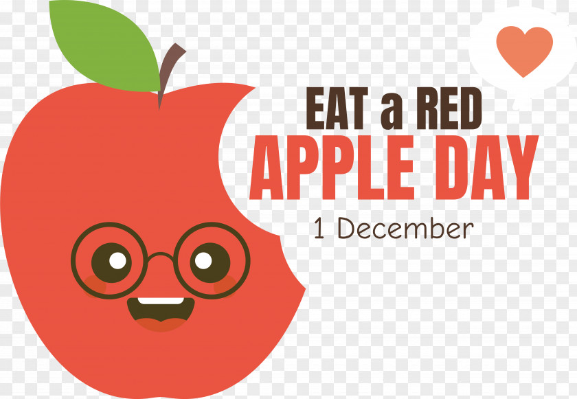 Red Apple Eat A Red Apple Day PNG