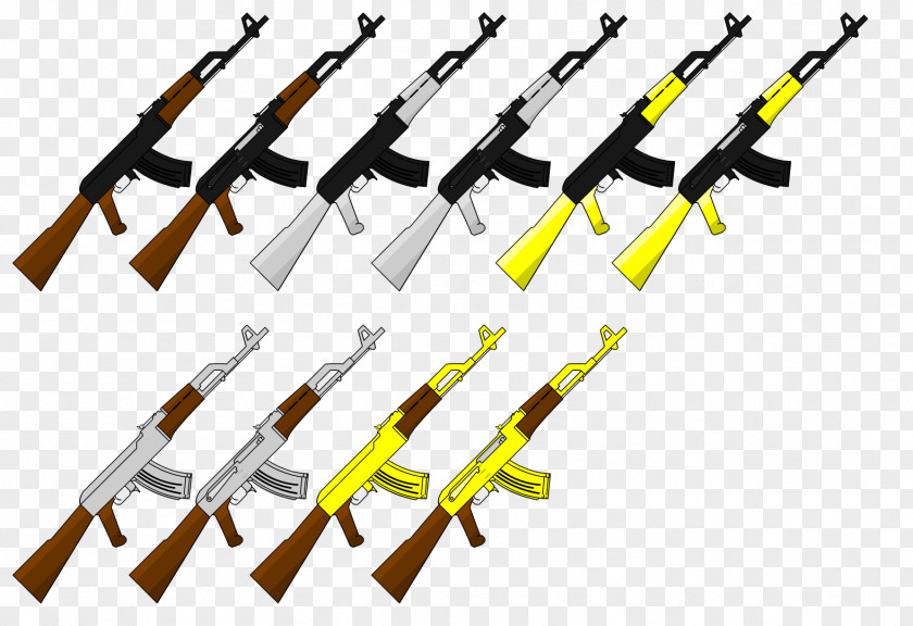 Ak 47 Ranged Weapon Tool Technology PNG