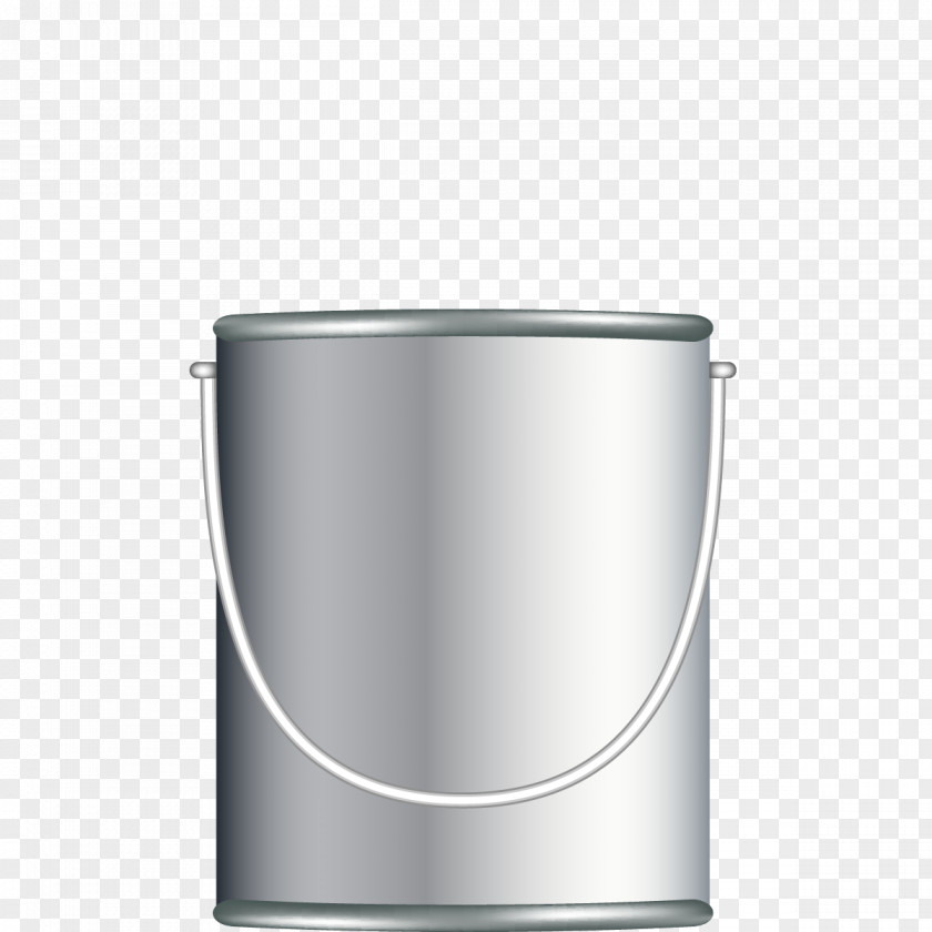Blank Bucket Angle Cylinder PNG