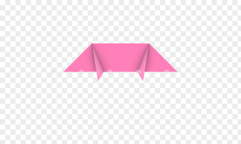 Origami Animals Magenta Angle PNG