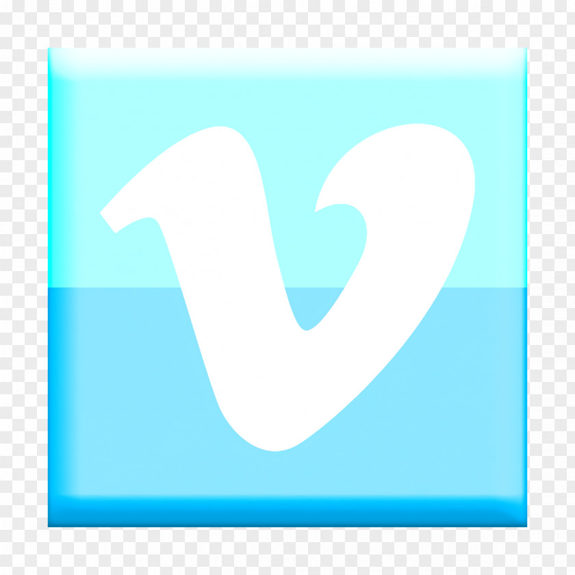 Electric Blue Symbol Vinevimeo Icon PNG