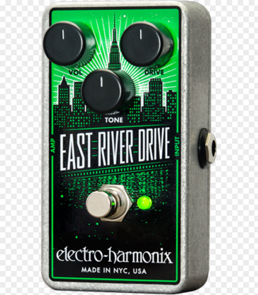 Guitar Effects Processors & Pedals Electro-Harmonix Crayon Overdrive 69 Distortion PNG