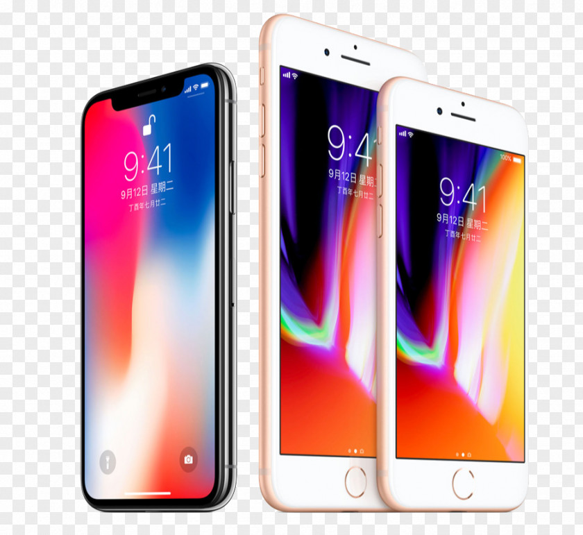 Iphone,X IPhone 8 X 4 Apple Watch Series 3 Smartphone PNG