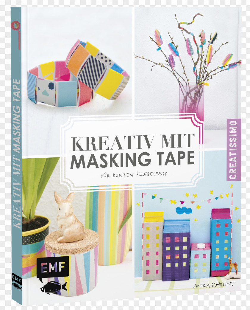Masking Tape Paper Adhesive Kreativ Mit Tape: Für Bunten Klebespaß Creativity PNG