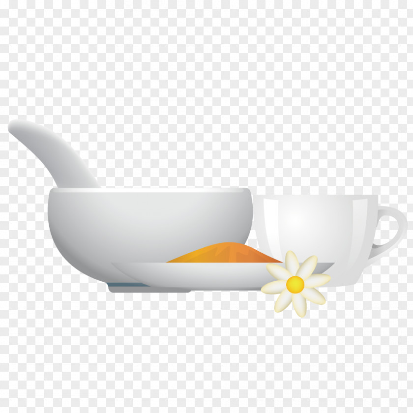 Vector Coffee Cup Saucer Euclidean PNG