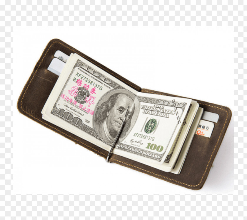 Wallet Money United States One Hundred-dollar Bill One-dollar Dollar PNG