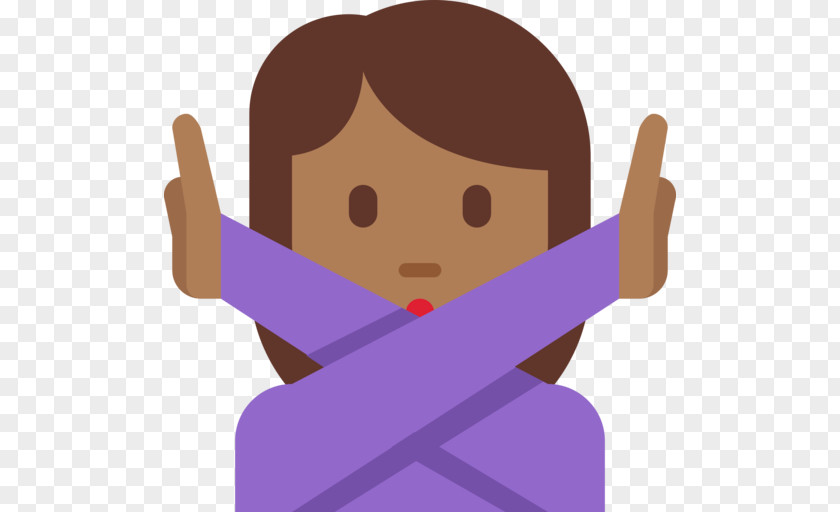 Emoji Gesture Meaning Sticker Dark Skin PNG