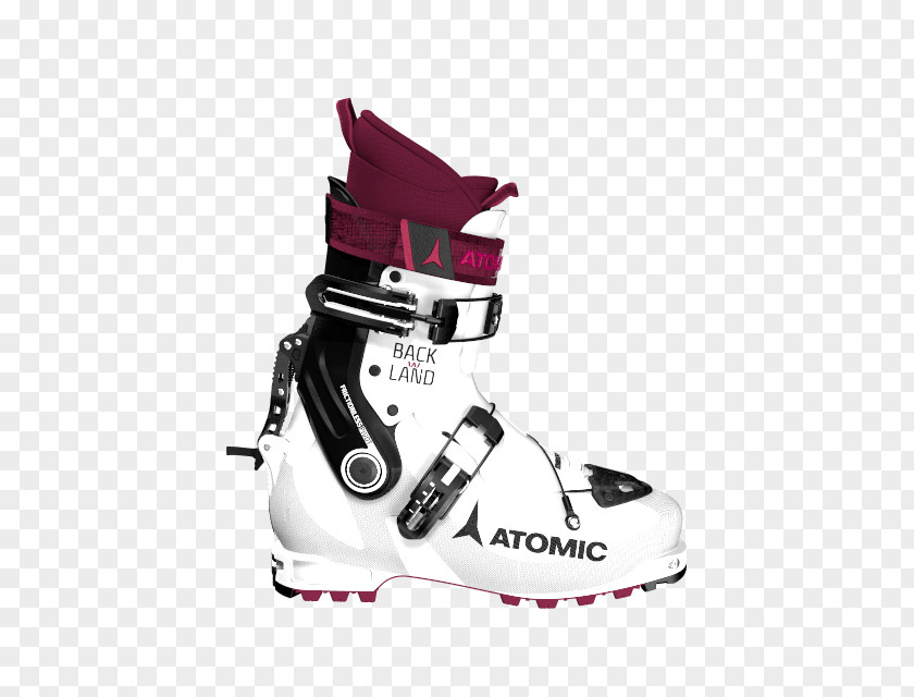Skiing Ski Boots Shoe Atomic Skis PNG