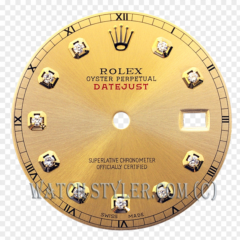 Clock Rolex Watch Dial Diamond PNG