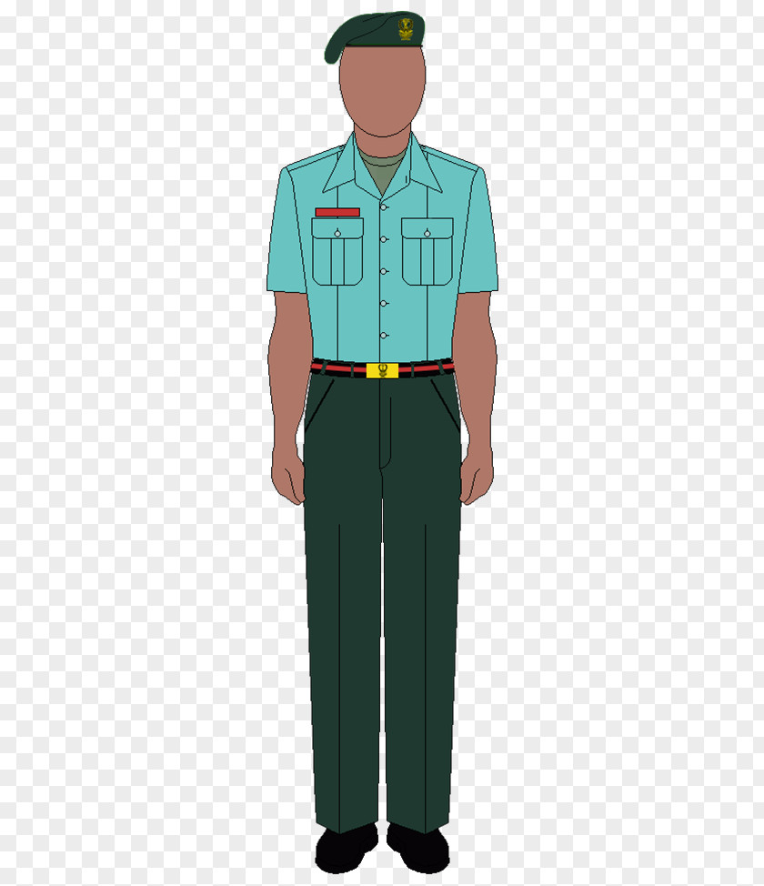 Military Uniform Tanzania People's Defence Force PNG