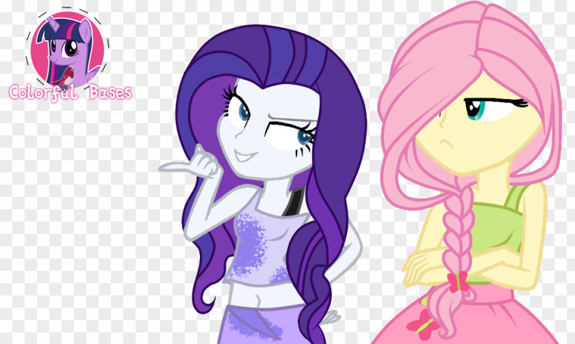 Rarity Fluttershy My Little Pony: Equestria Girls PNG