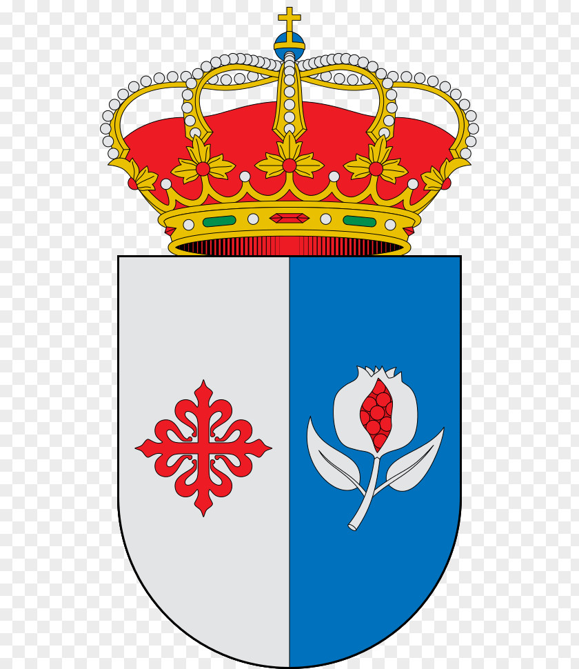 Aldehuela De Jerte Escutcheon Argent Chief Gules PNG