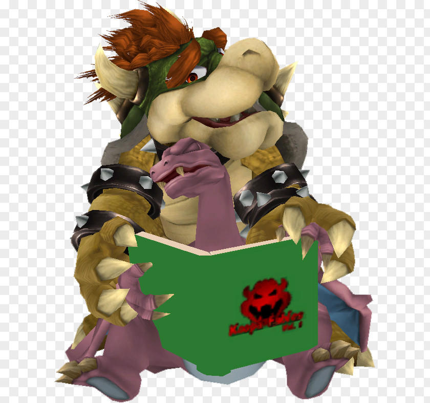 Bowser Figurine Toy Character Fiction PNG
