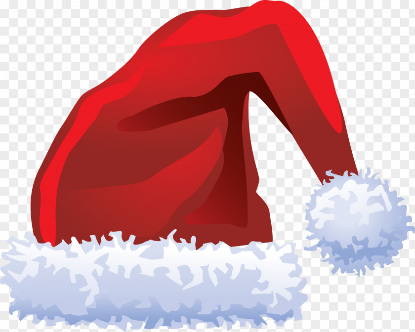 Christmas Red Hat Ded Moroz Santa Claus Bonnet PNG