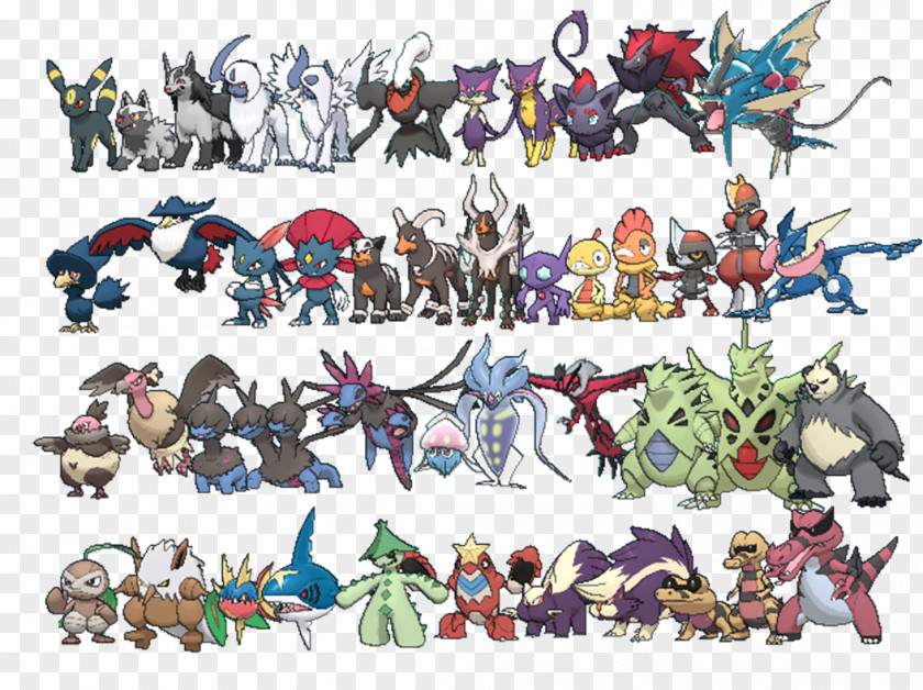 Darkness Pokémon GO Battle Revolution Pokemon Black & White Types PNG