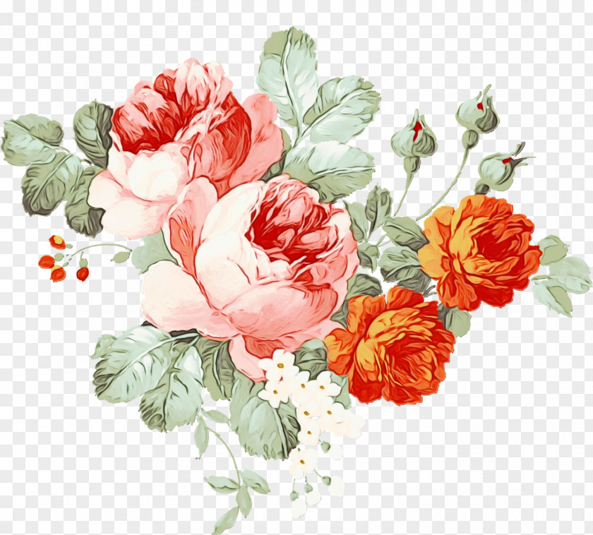 Flower Painting Watercolor Chinese PNG