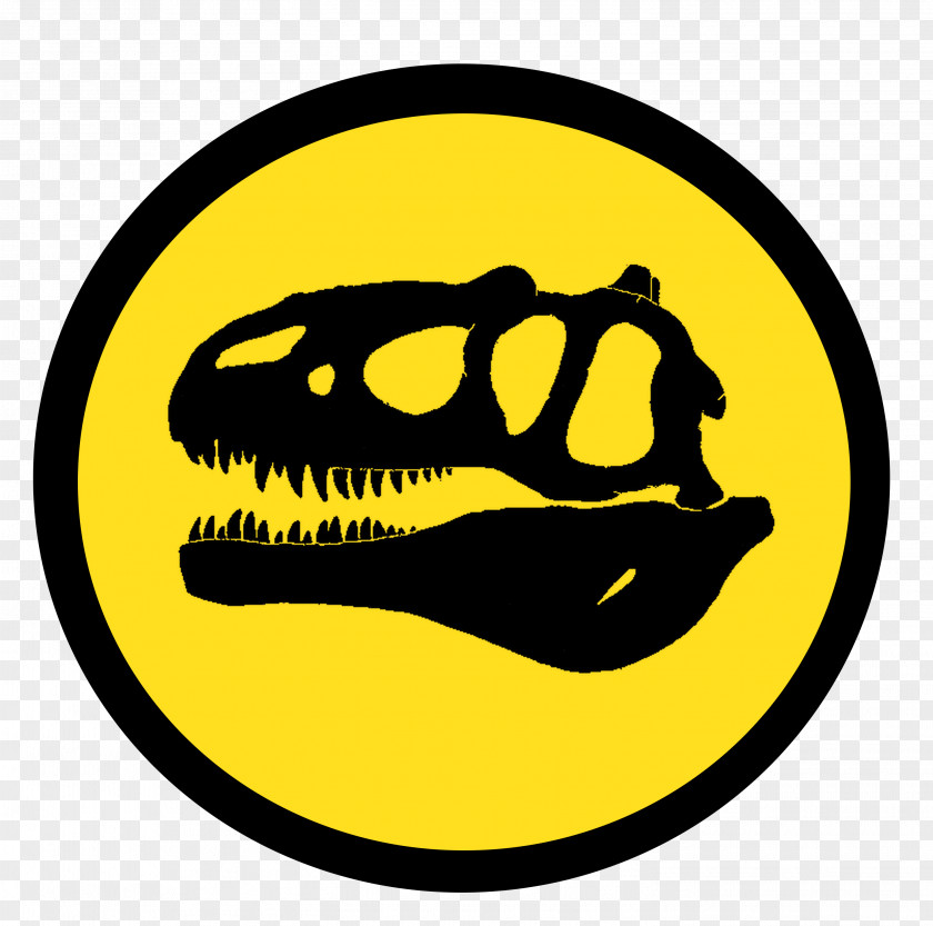 Jurassic Park Allosaurus Logo PNG