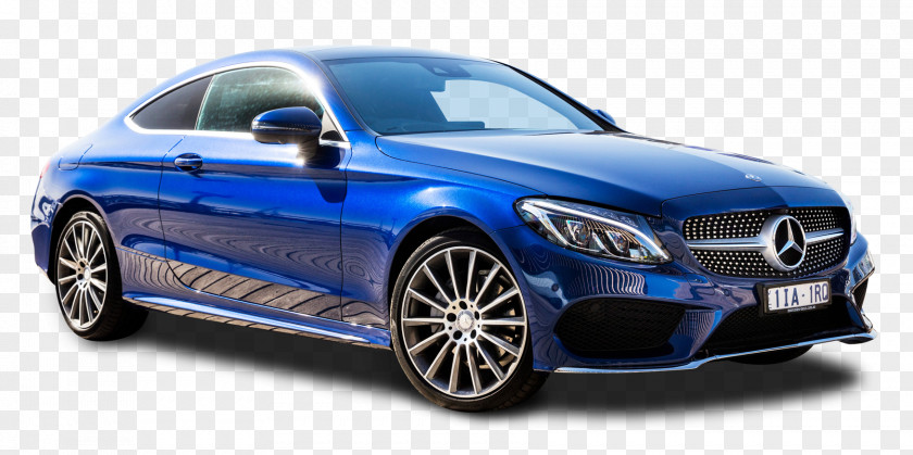 Mercedes Benz C Class Blue Car 2016 Mercedes-Benz C-Class Coupxc3xa9 Lexus IS PNG