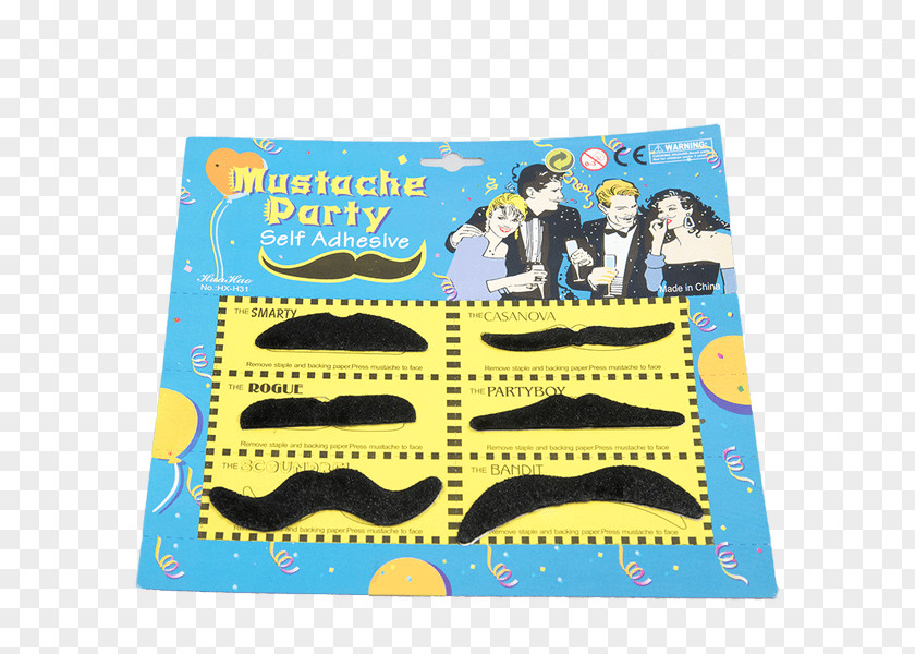 Moustache Party Handlebar Fake Costume Retail PNG