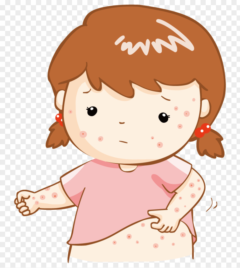 Skin Rash Miliaria Stock Photography PNG