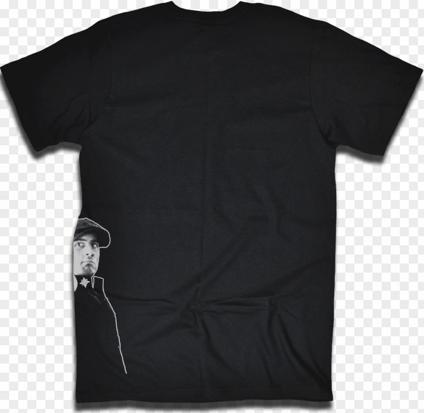 T-shirt Black Raglan Sleeve PNG