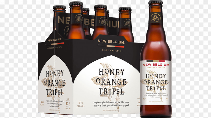 Beer Ale New Belgium Brewing Company Tripel Liqueur Saison PNG
