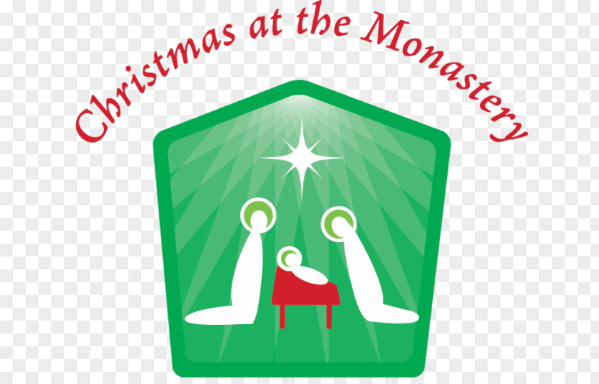 Christmas Ornament Brand Logo Green Font PNG