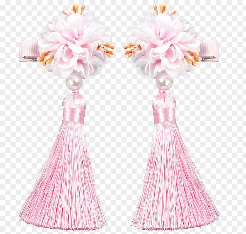 Gown Cut Flowers Petal Pink M PNG