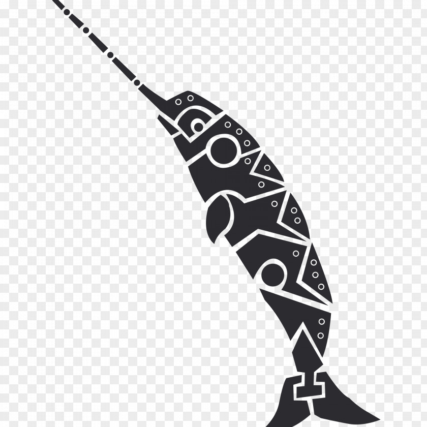 Narwhal Hoodie Design By Humans Art Sweater PNG