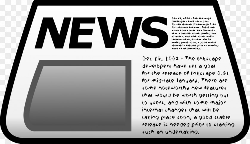 News Clipart Clip Art Newspaper Image Vector Graphics Headline PNG