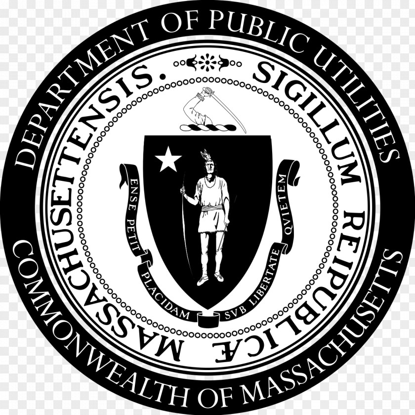 Seal Of Massachusetts Flag Great The United States Department Public Utilities PNG