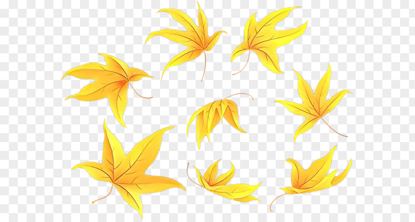 Yellow Leaf Plant PNG