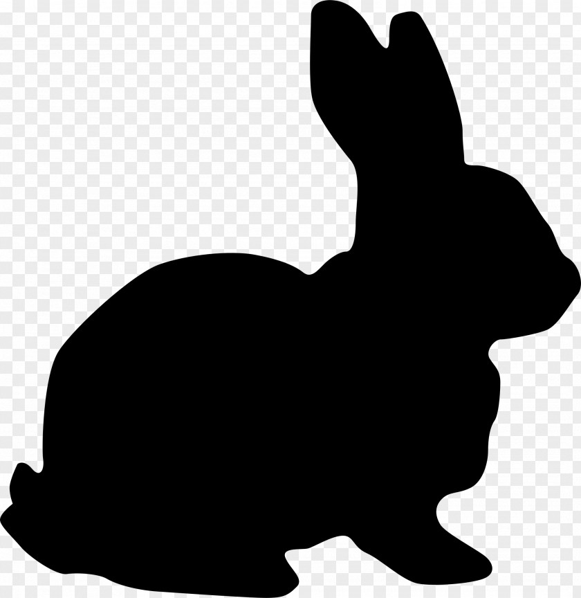 Animal Silhouettes Black-tailed Jackrabbit Silhouette Clip Art PNG