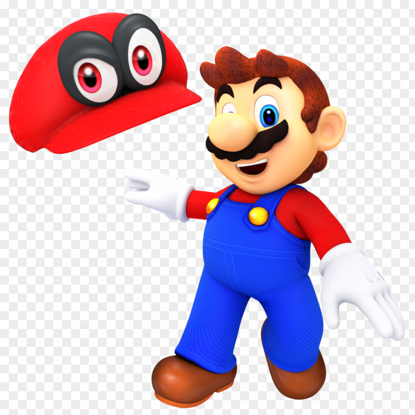 Mario Super Odyssey DeviantArt Mascot PNG
