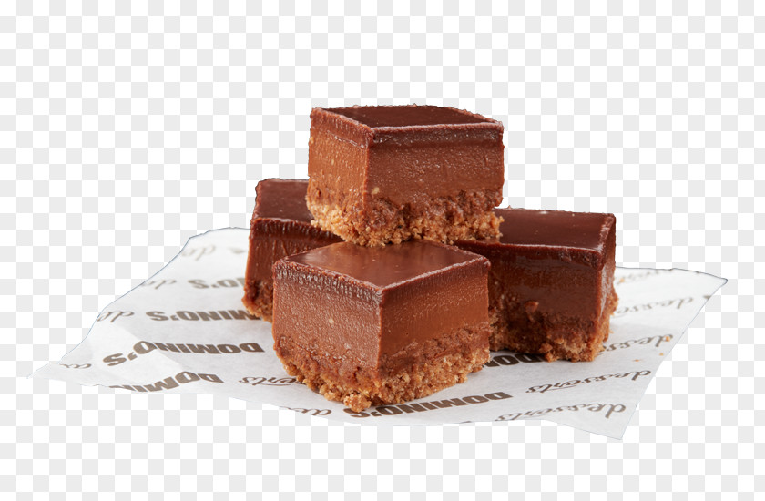 Chocolate Fudge Praline Dominostein Truffle PNG
