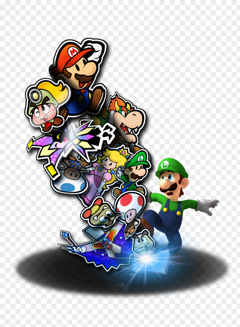 Luigi Mario & Luigi: Paper Jam Superstar Saga Dream Team Mario: Sticker Star PNG