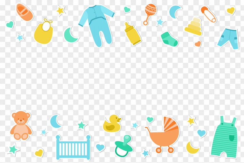Vector Baby Background Element Euclidean Child PNG