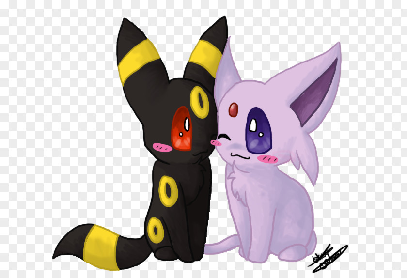 Cat Umbreon Espeon Pokémon Eevee PNG