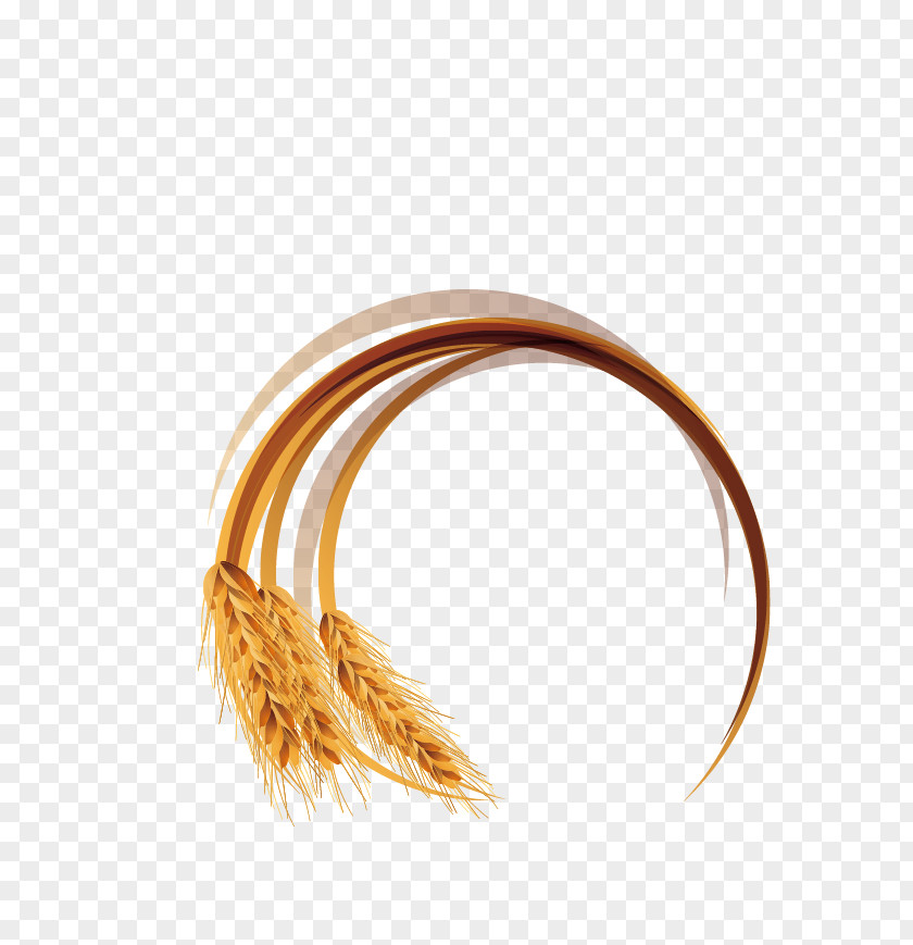 Creative Wheat Ear Euclidean Vector PNG