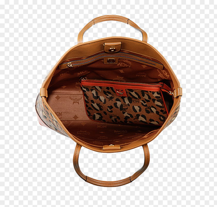 Design Handbag Leather Brown Caramel Color PNG