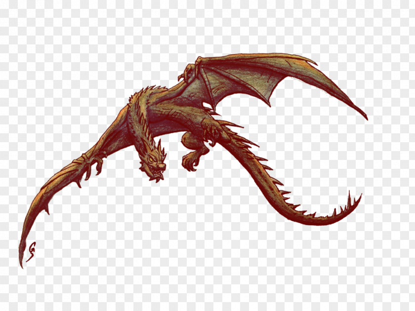 Dragon Smaug The Hobbit Drawing Art PNG