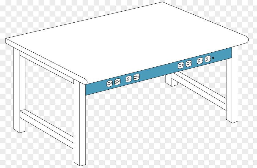 Four Legs Table Line Angle PNG