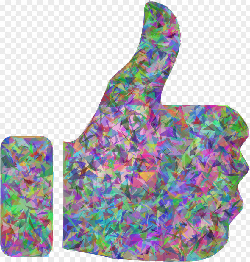 Geometric Thumb Picture Clip Art Signal Openclipart Facebook PNG